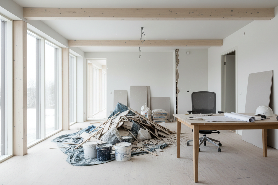 Post-construction cleaning : The 5 essential steps